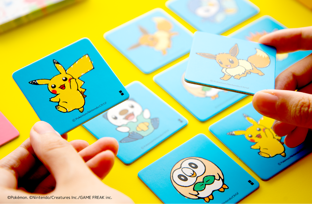 Nine Tiles Pokémon Dokoda / For sale in Japan only - Oink Games