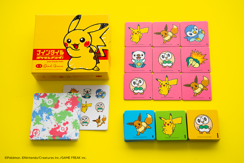 Nine Tiles Pokémon Dokoda / For sale in Japan only - Oink Games