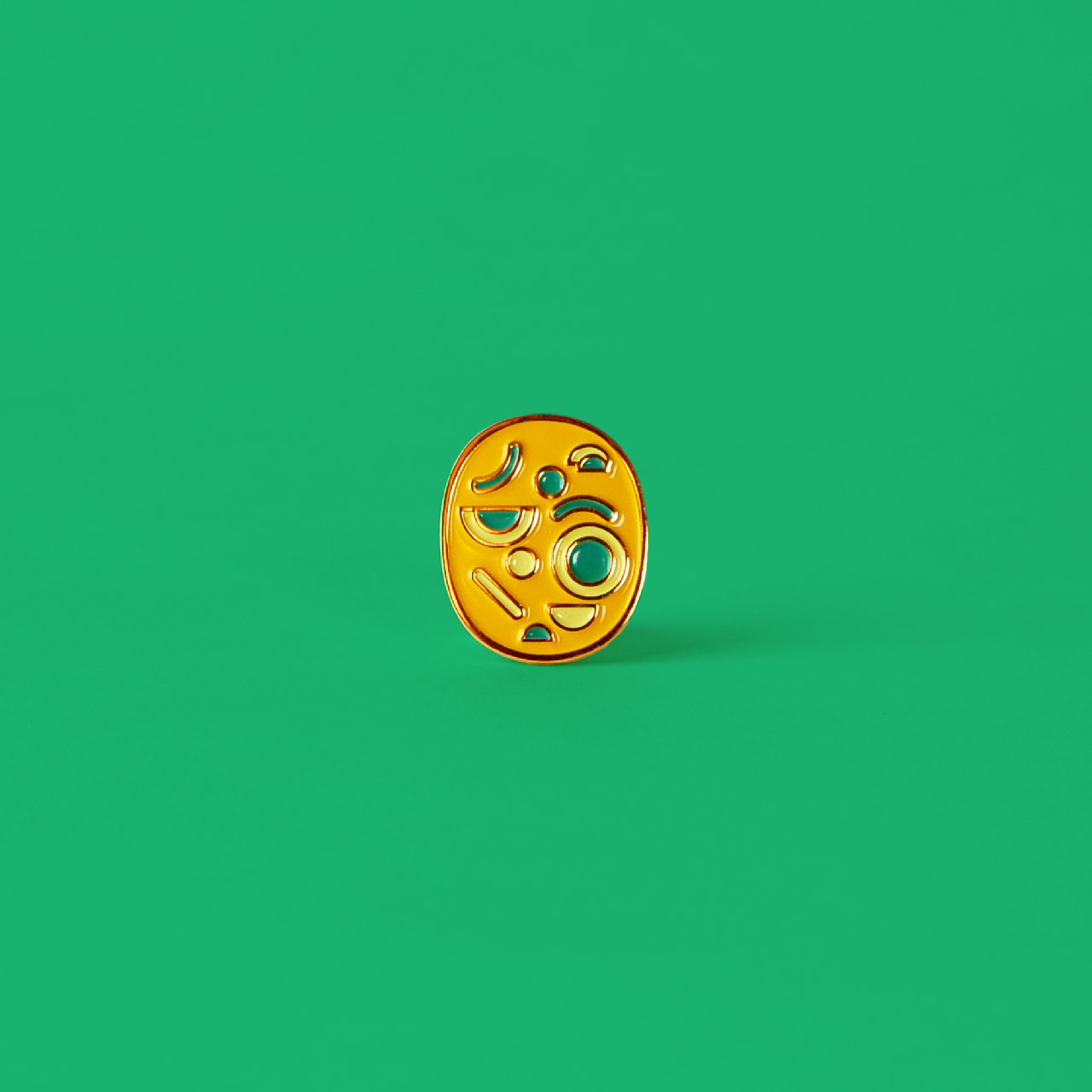 がんめんマン ピンバッジ - オインクゲームズ